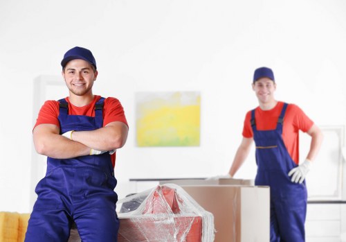 Fragile items prepared safely for house removals in Pentonville