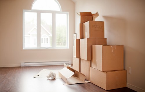 Organised storage unit in Pentonville for furniture and boxes