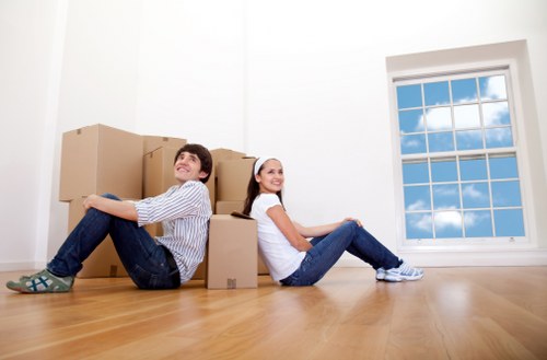 Secure temporary storage for household items in Pentonville