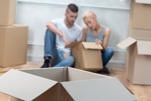 Organised storage unit for household belongings in Pentonville